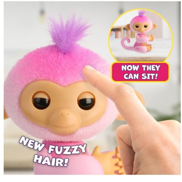 Harmony the Interactive Baby Monkey Reacts to Touch 70+ Sounds & Reactions - Picture 3 of 3